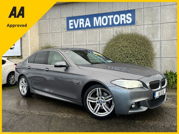 BMW 5-Series Saloon, Diesel, 2016, Grey