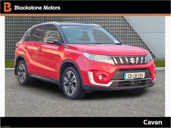 Suzuki Vitara SUV, Petrol Hybrid, 2023, Red