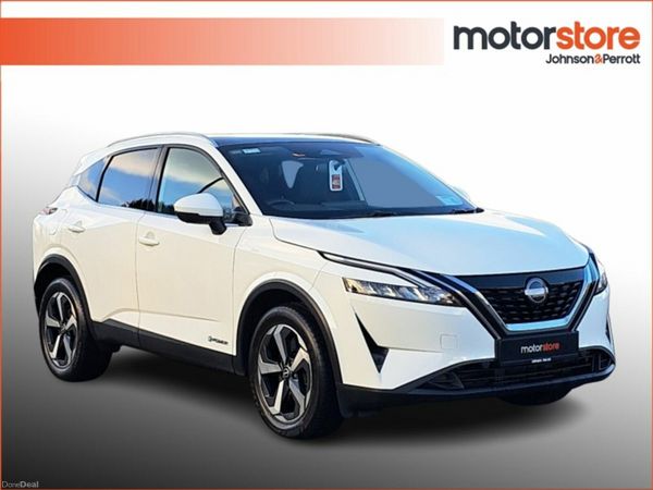 Nissan Qashqai MPV, Petrol Hybrid, 2023, White