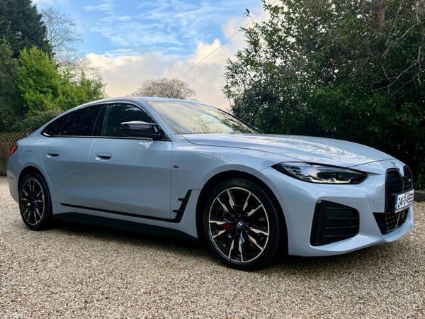 BMW i4 Saloon, Electric, 2024, Grey