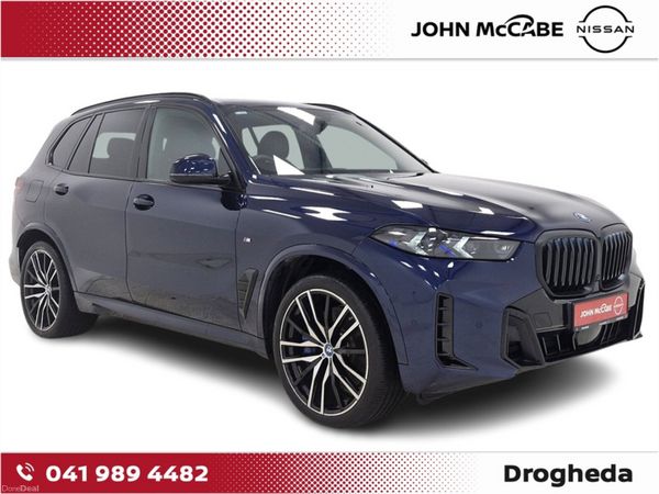 BMW X5 SUV, Petrol Plug-in Hybrid, 2025, Blue