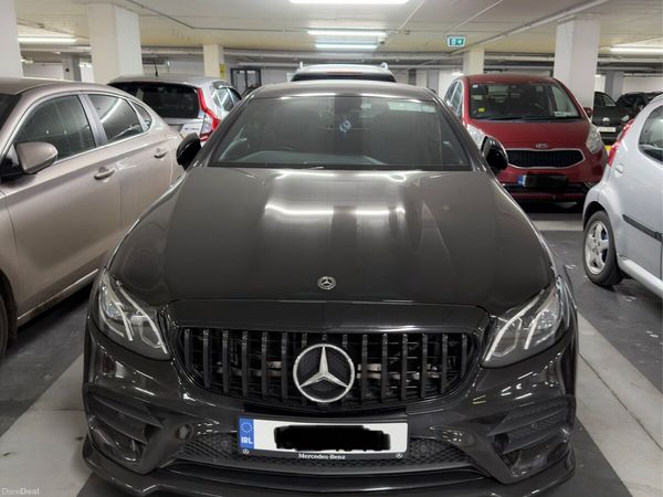 Mercedes-Benz E-Class Coupe, Diesel, 2018, Black
