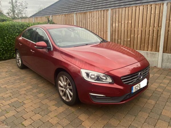 Volvo S60 Saloon, Diesel, 2015, Red