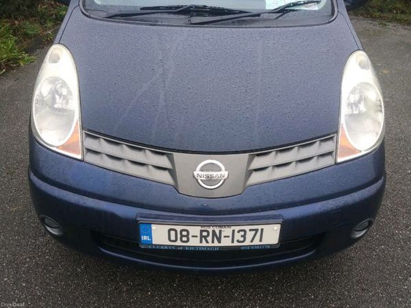 Nissan Note MPV, Petrol, 2008, Blue
