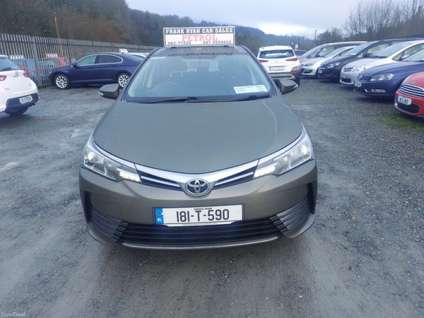 Toyota Corolla Saloon, Petrol, 2018, Grey