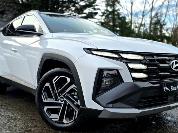 Hyundai Tucson SUV, Petrol Plug-in Hybrid, 2025, White