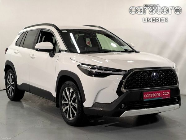 Toyota Corolla Cross Hatchback, Petrol Hybrid, 2024, White