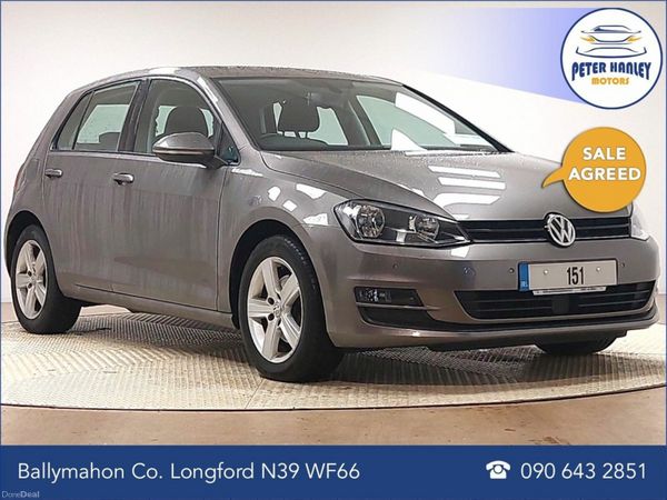 Volkswagen Golf Hatchback, Petrol, 2015, Grey