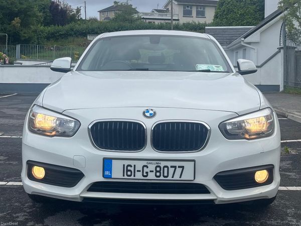 BMW 1-Series Hatchback, Diesel, 2016, White