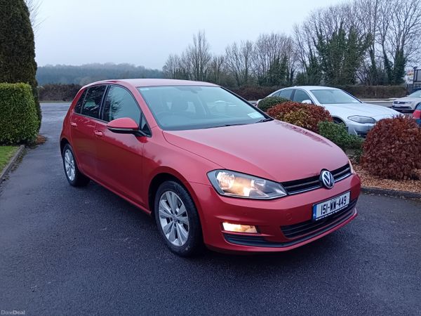 Volkswagen Golf Hatchback, Diesel, 2015, Red