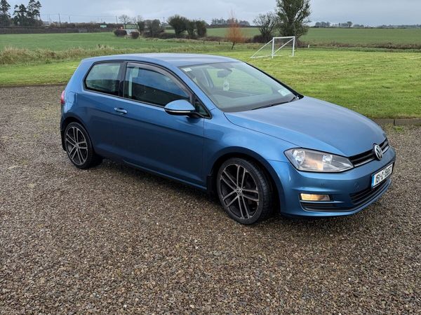 Volkswagen Golf Hatchback, Diesel, 2015, Blue
