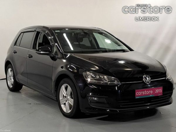 Volkswagen Golf Hatchback, Petrol, 2015, Black