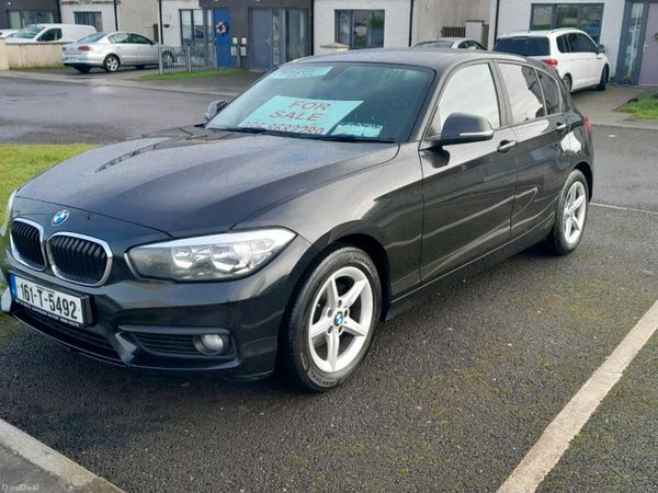 BMW 1-Series Hatchback, Diesel, 2016, Black