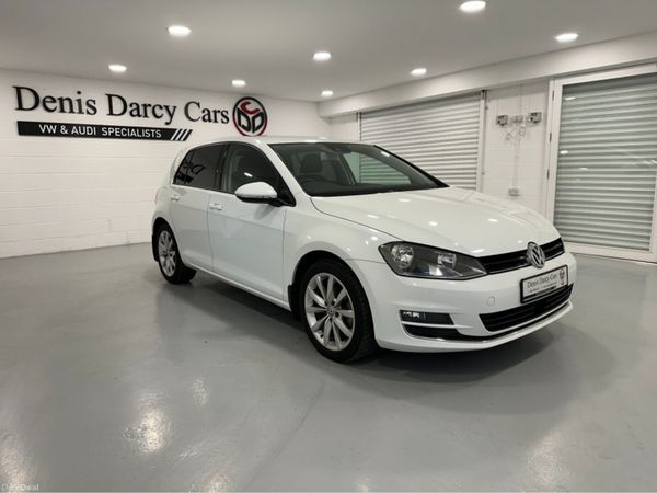 Volkswagen Golf Hatchback, Petrol, 2014, White
