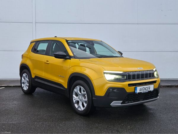 Jeep Avenger SUV, Petrol Hybrid, 2026, Yellow