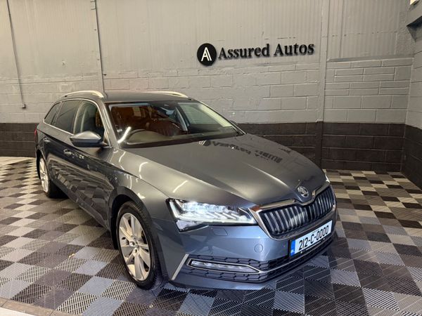 Skoda Superb Estate, Petrol Hybrid, 2021, Grey