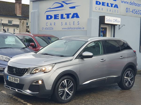 Peugeot 3008 SUV, Petrol, 2018, Grey