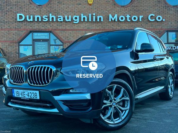 BMW X3 SUV, Diesel, 2019, Black