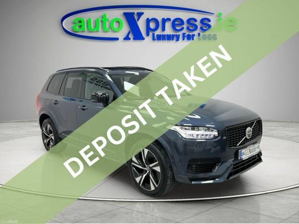 Volvo XC90 SUV, Petrol Plug-in Hybrid, 2022, Blue