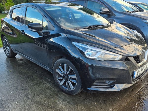 Nissan Micra Hatchback, Petrol, 2018, Black