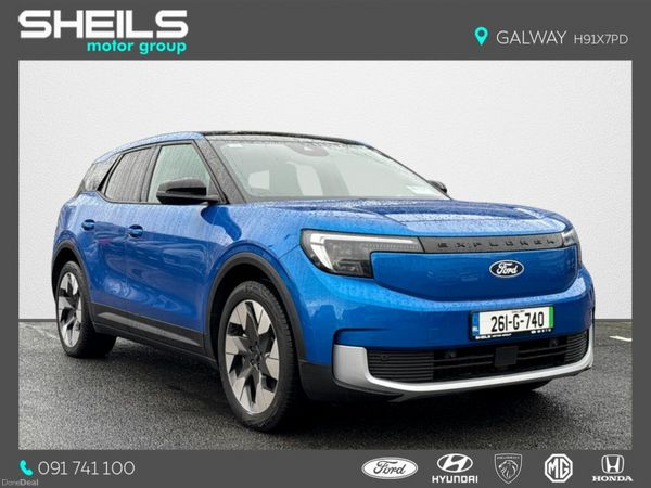 Ford Explorer MPV, Electric, 2026, Blue