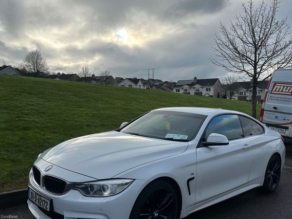BMW 4-Series Coupe, Diesel, 2015, White