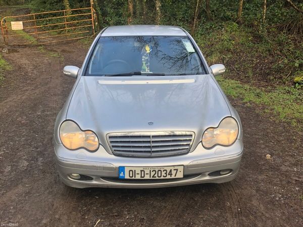 Mercedes-Benz C-Class Saloon, Petrol, 2001, Silver