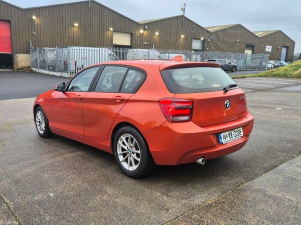 BMW 1-Series Hatchback, Diesel, 2014, Orange