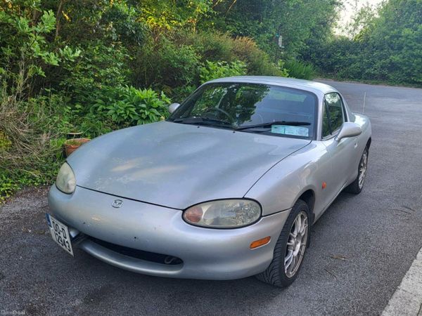 Mazda MX-5 Convertible, Petrol, 2000, Silver