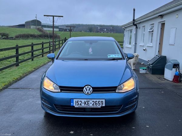 Volkswagen Golf Hatchback, Diesel, 2015, Blue