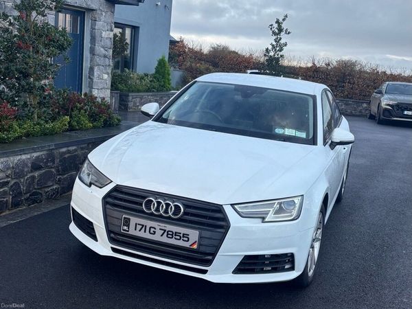 Audi A4 Saloon, Petrol, 2017, White