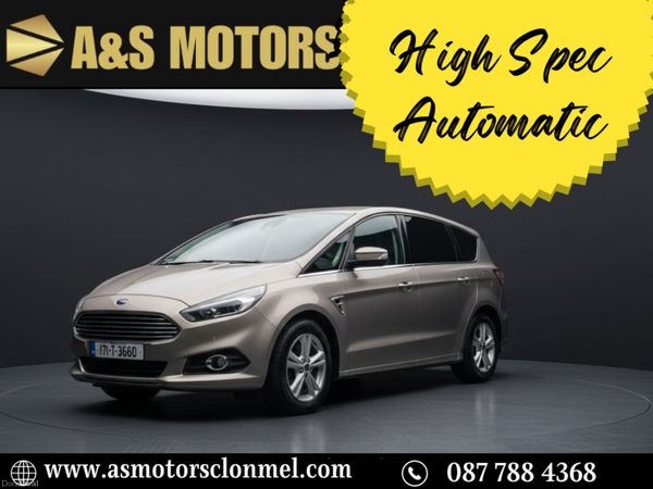 Ford S-Max MPV, Diesel, 2017, Silver