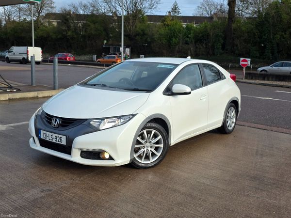 Honda Civic Hatchback, Diesel, 2013, White