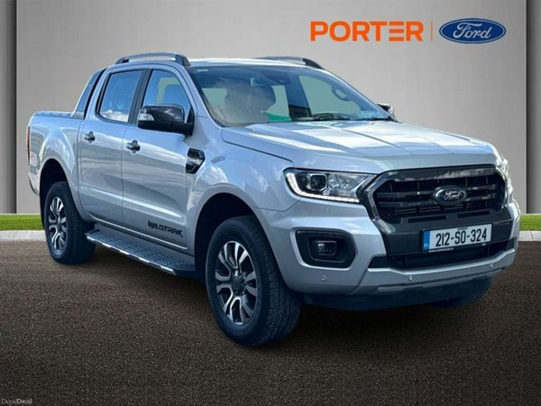 Ford Ranger Pick Up, Diesel, 2021, Silver