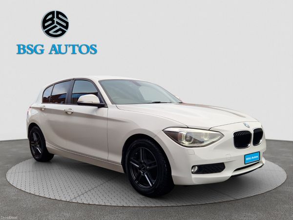 BMW 1-Series Hatchback, Petrol, 2015, White