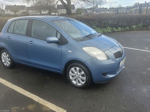 Toyota Yaris Hatchback, Petrol, 2007, Blue