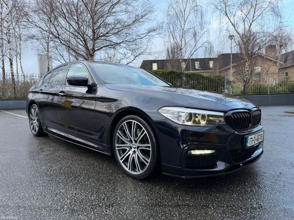 BMW 5-Series Saloon, Diesel, 2017, Black