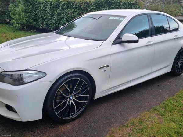BMW 5-Series Saloon, Diesel, 2014, White