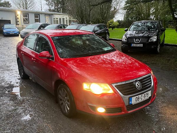 Volkswagen Passat Saloon, Diesel, 2008, Red