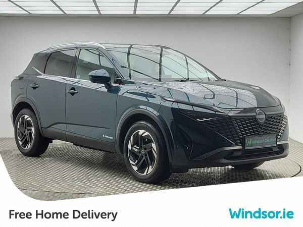 Nissan Qashqai MPV, Petrol Hybrid, 2025, Green