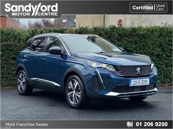 Peugeot 3008 SUV, Petrol, 2023, Blue