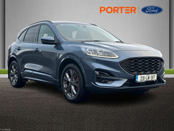 Ford Kuga SUV, Petrol Plug-in Hybrid, 2023, Blue