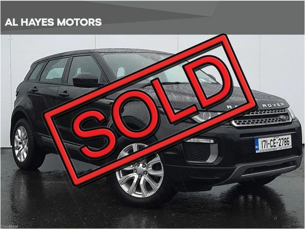 Land Rover Range Rover Evoque SUV, Diesel, 2017, Black