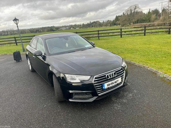 Audi A4 Saloon, Diesel, 2019, Black