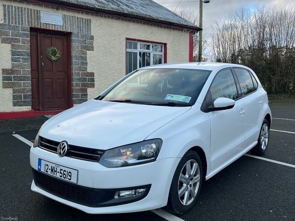 Volkswagen Polo Hatchback, Diesel, 2012, White