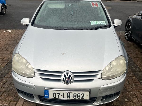 Volkswagen Golf Hatchback, Diesel, 2007, Silver