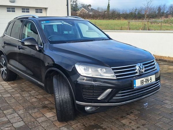 Volkswagen Touareg SUV, Diesel, 2018, Black