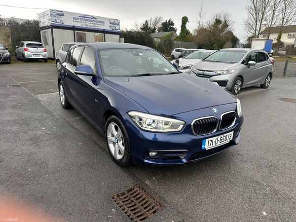BMW 1-Series Hatchback, Diesel, 2017, Blue