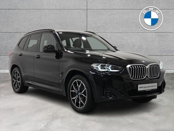 BMW X3 SUV, Petrol Plug-in Hybrid, 2023, Black