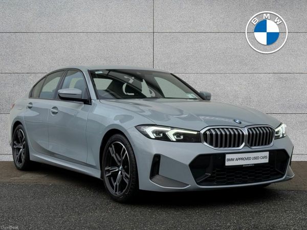 BMW 3-Series Saloon, Diesel Hybrid, 2024, Grey